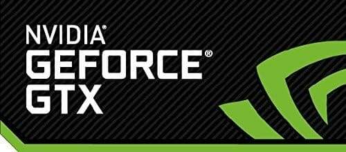 Das Nvidia-Geforce-GTX-Logo.