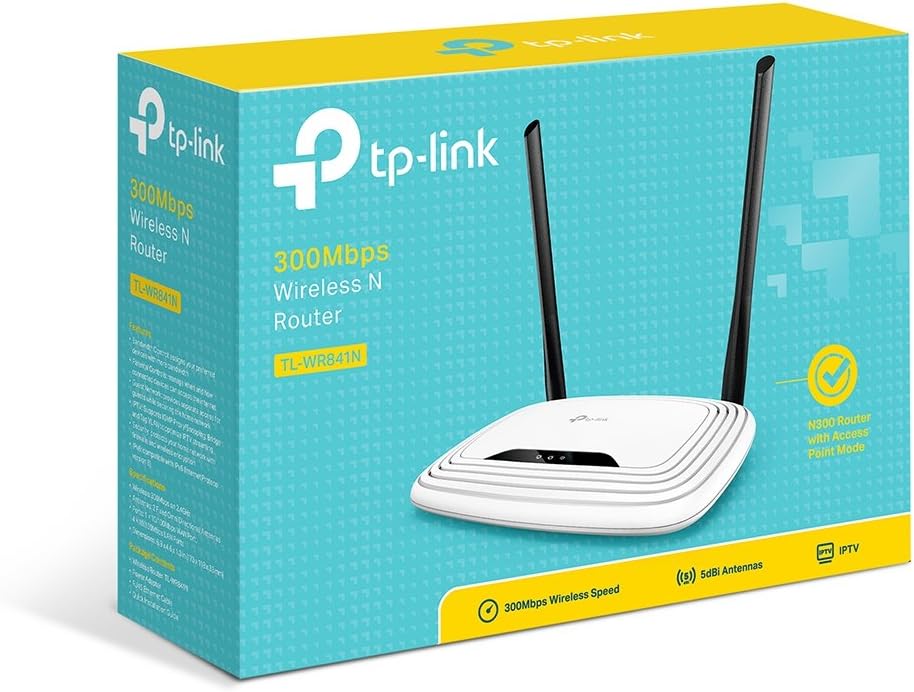 TP-Link TL-WR841N N300 WLAN-Router.