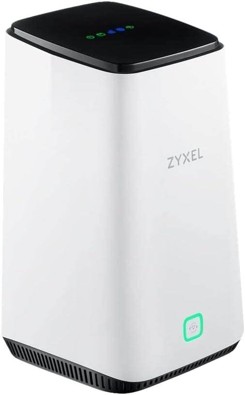 Zyxel 5G NR 4.67 Gbps Indoor Router | AX3600 WiFi 6 Router | Nebula Cloud Management | Teilen Sie WLAN mit 64 Geräten | Dual WAN failover [Nebula FWA510]