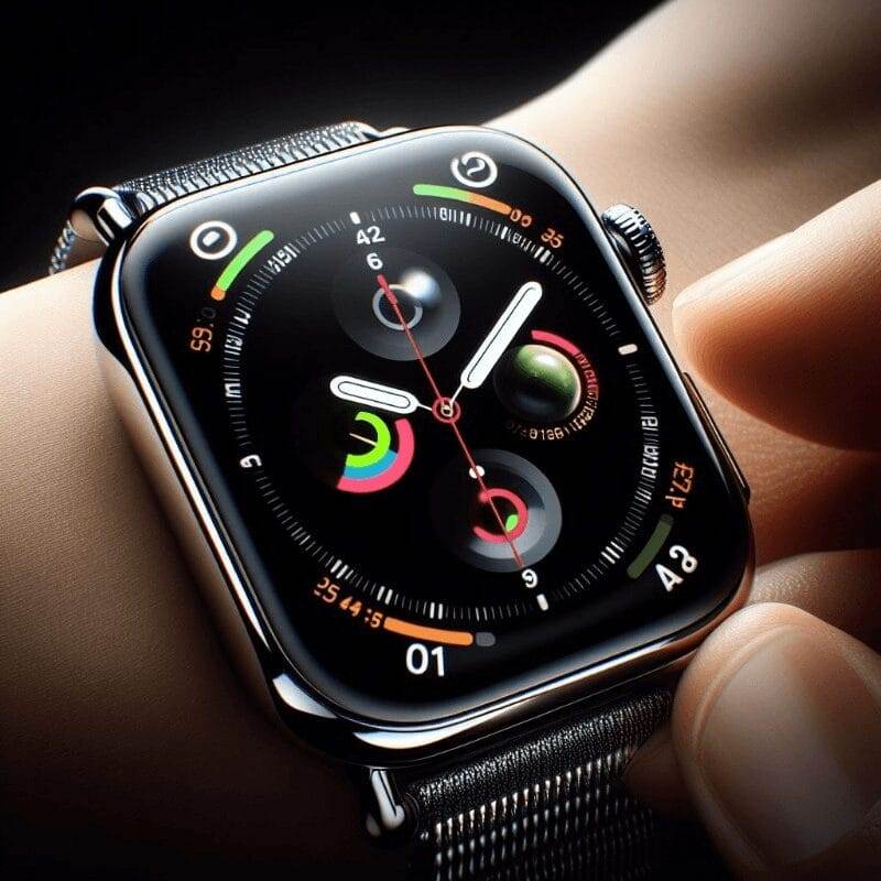 Apple Watch 9 on a Hand