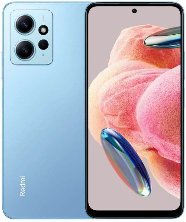 Das Samsung Galaxy A20 ist in Blau dargestellt.